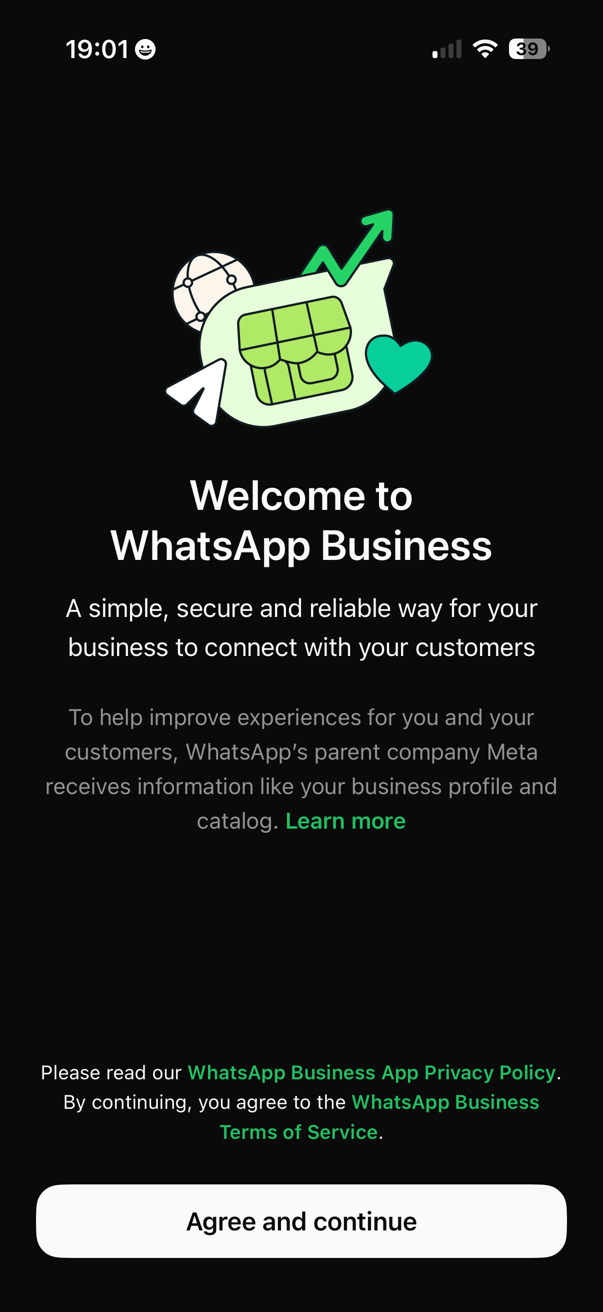 Start moving an existing WhatsApp number